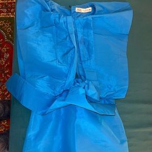 Blue Zara dress
